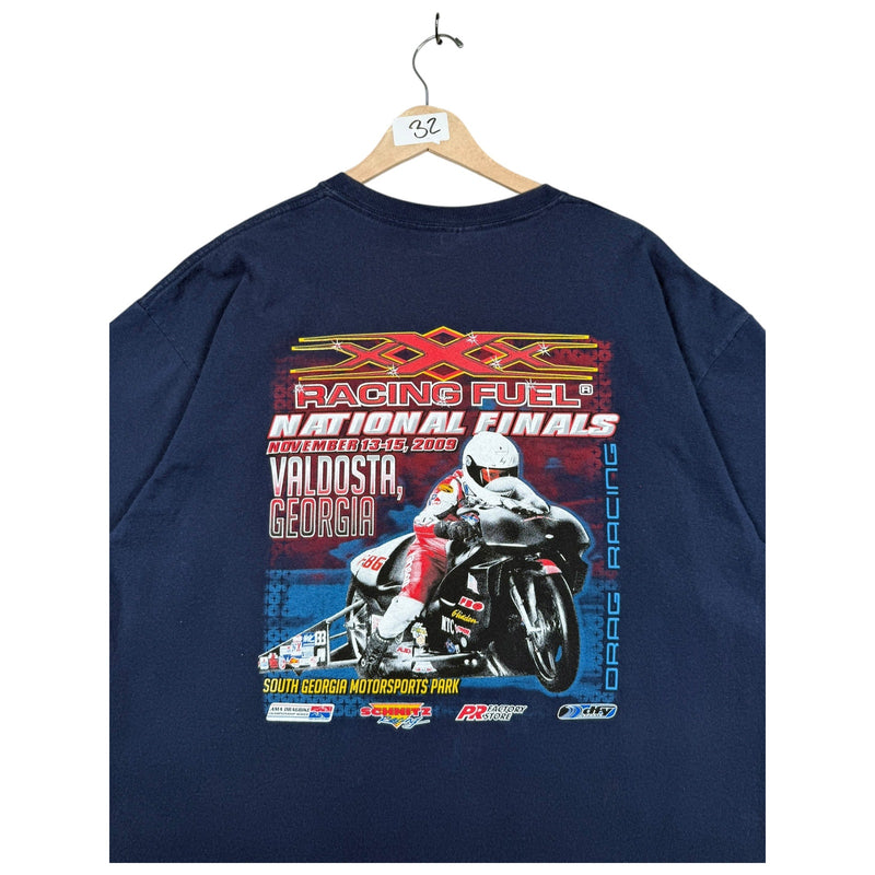 Y2k XXX Racing Fuel National Finals Drag Racing T-Shirt