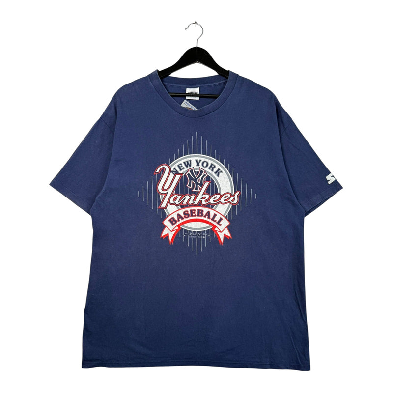 Vintage New York Yankees Chest Logo MLB T-Shirt 1991