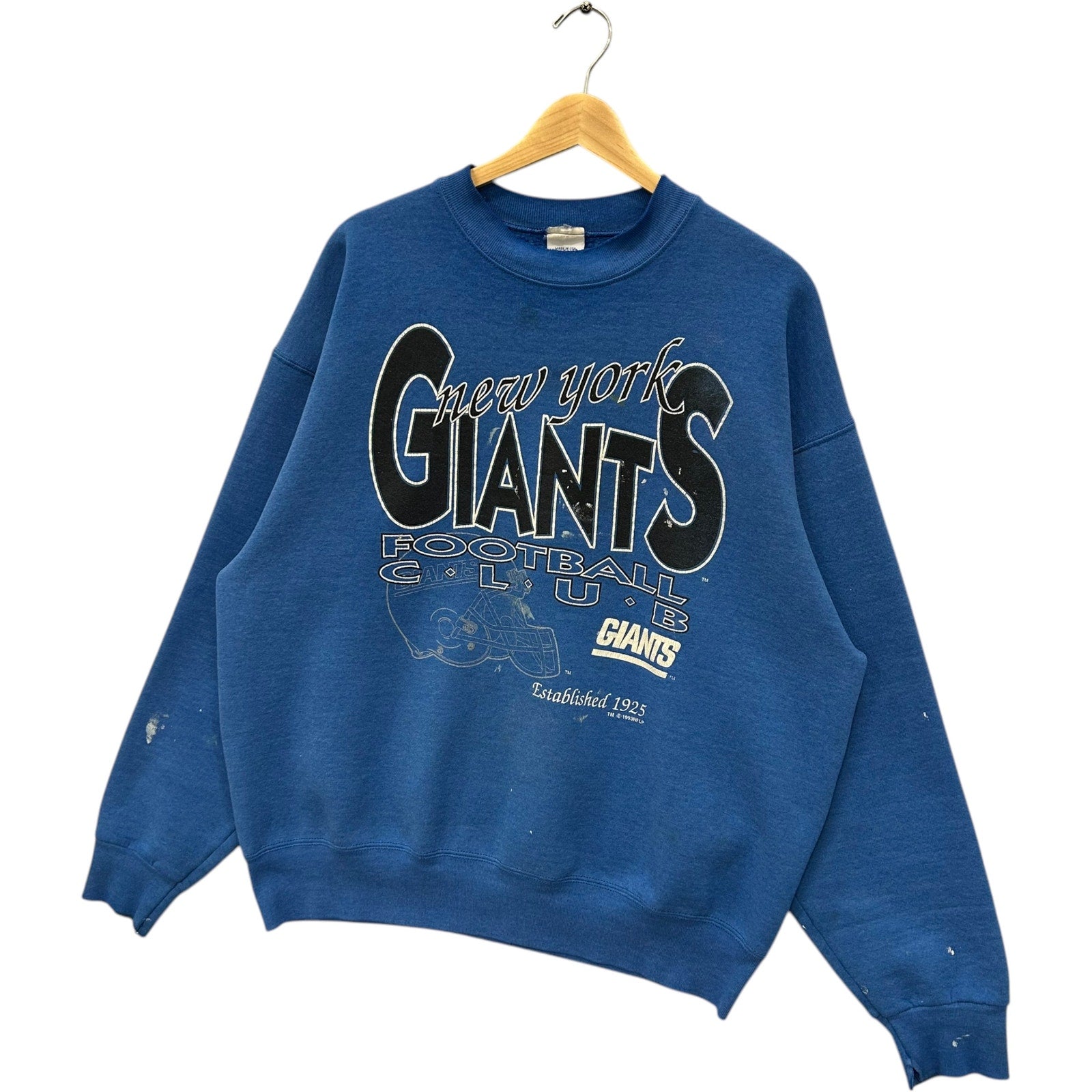 Vintage New York Giants Football Club NFL Crewneck 90s