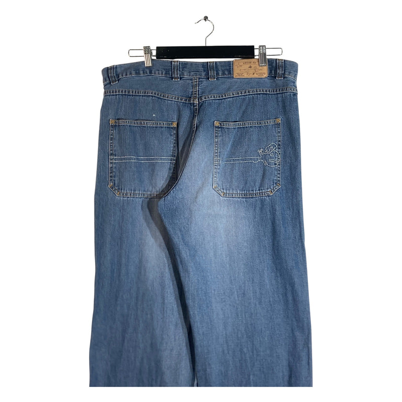 Vintage Straight Leg Denim Jeans