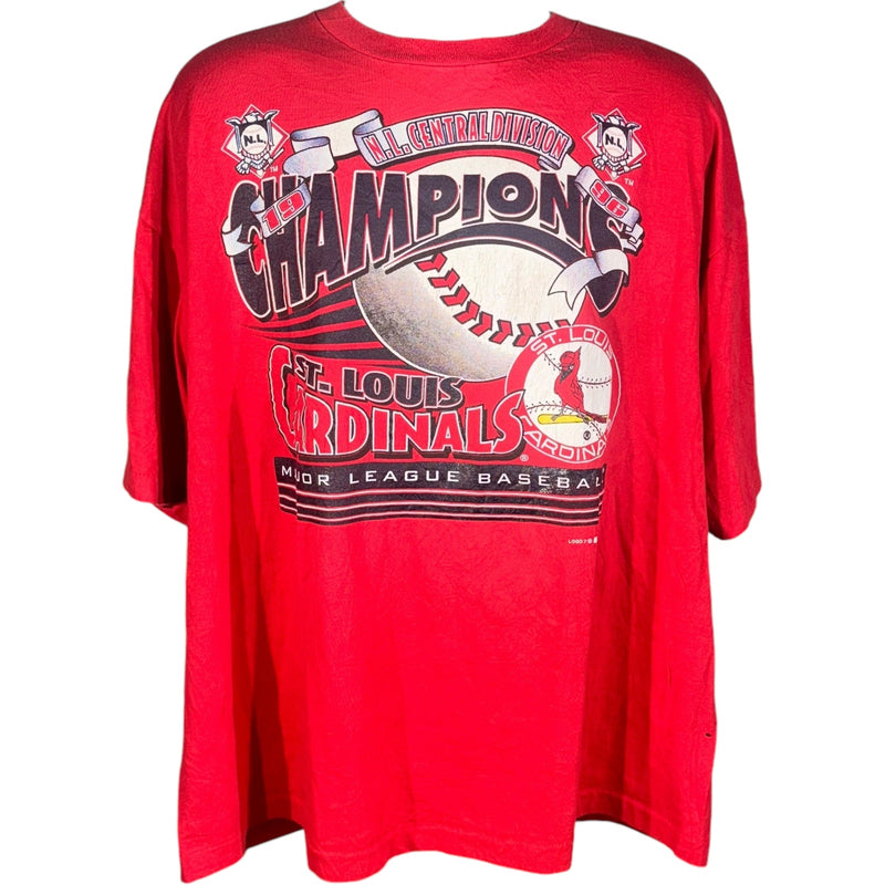 Vintage St. Louis Cardinals Central Division Champions Tee