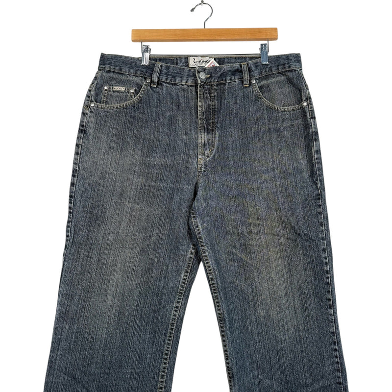 Vintage Viking Straight Leg Denim Jeans 38x32