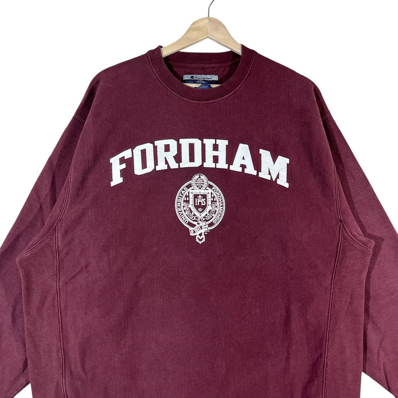 Vintage Fordham Spellout University Crewneck