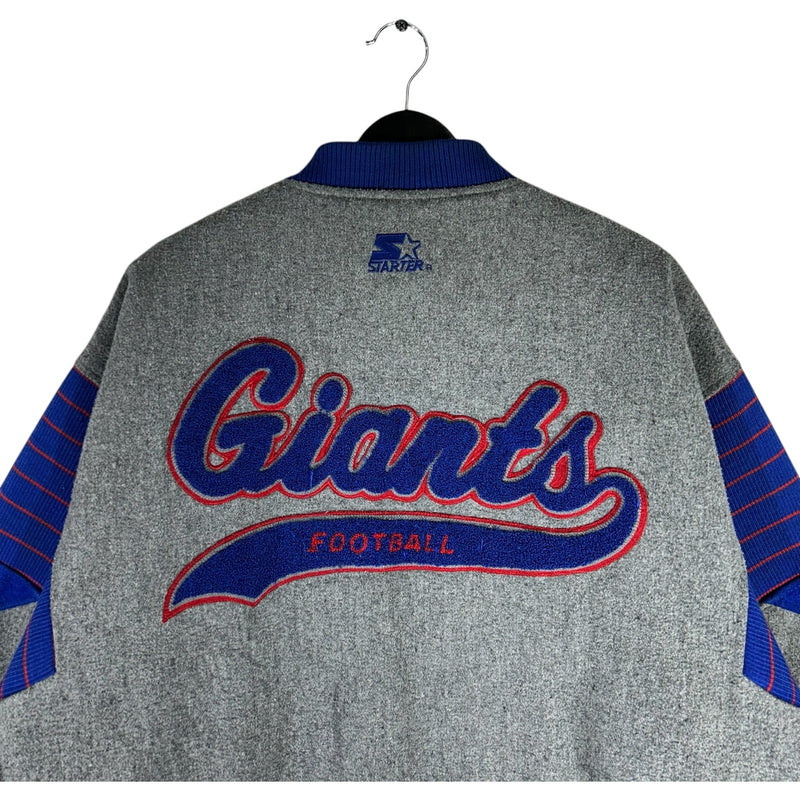 Vintage Starter New York Giants NFL Wool Bomber Jacket