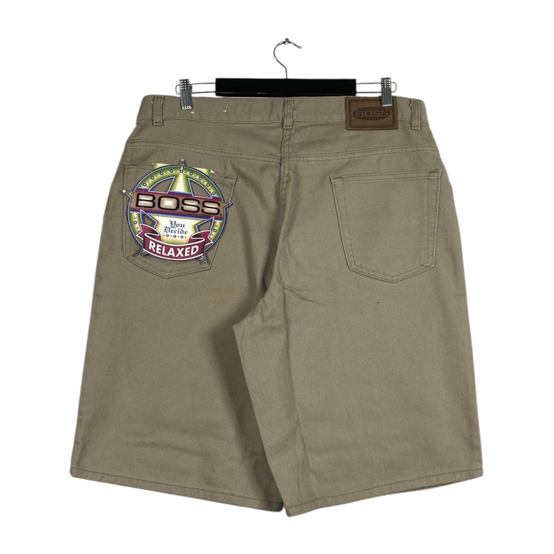 Vintage BOSS Chino Shorts 36