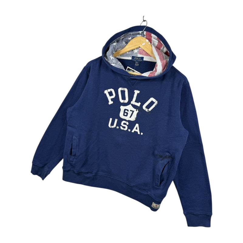 Vintage Polo Ralph Lauren USA 67 Hoodie
