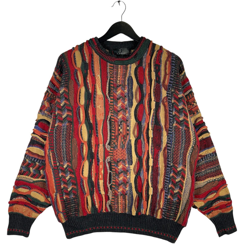 Vintage J. Ferrar 3D Knit Sweater