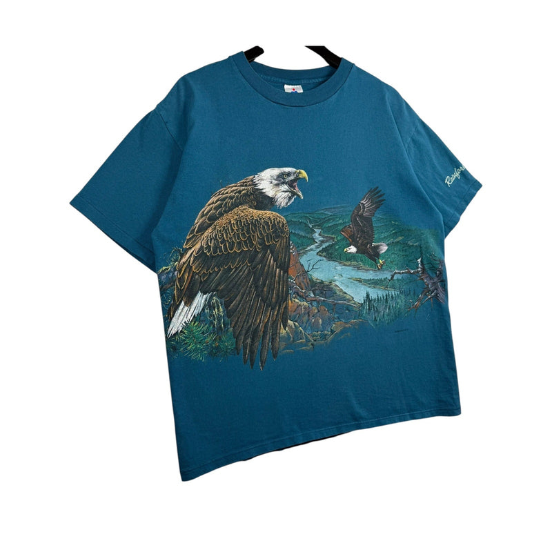 Vintage Bald Eagle Wildlife Nature Graphic T-Shirt