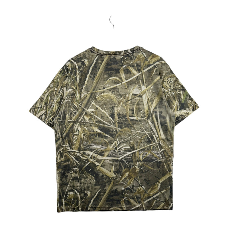 Vintage T-Shirt Real Tree Camouflage Short Sleeve T-shirt