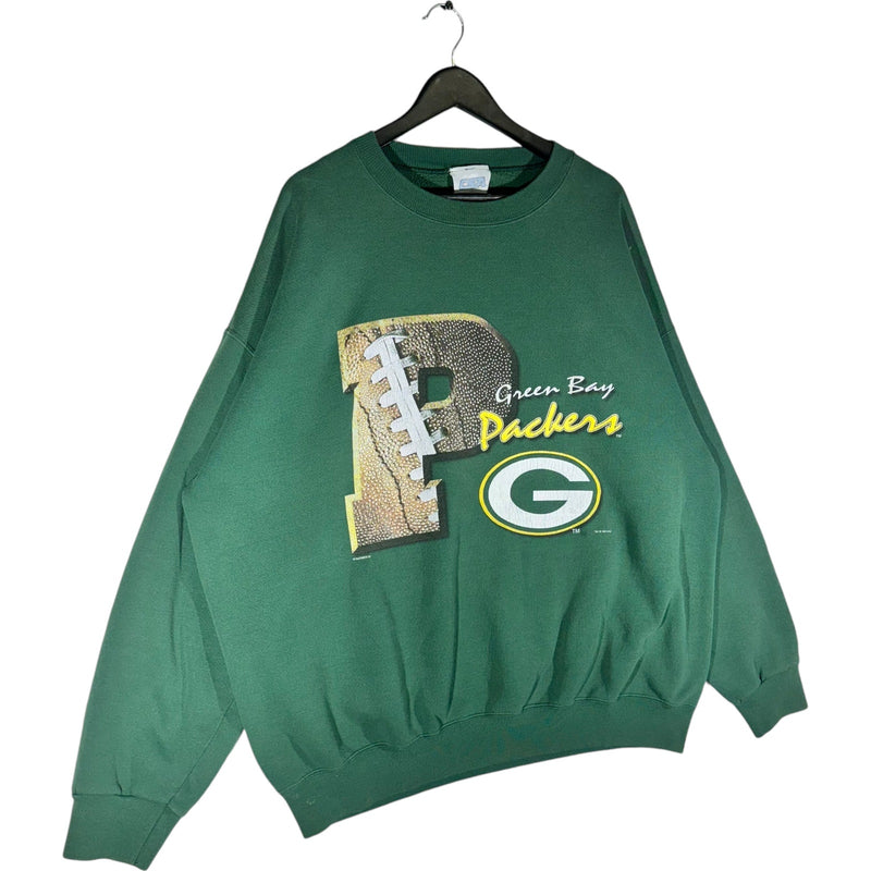 Vintage NFL Green Bay Packers Football "P" Crewneck