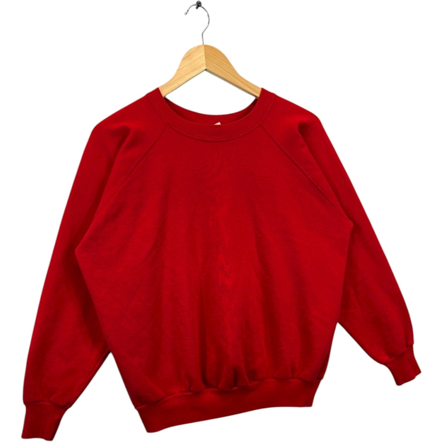 Vintage Solid Sweatshirt Crewneck