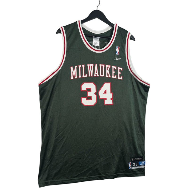 Vintage Milwaukee Bucks Ray Allen 34 NBA Jersey