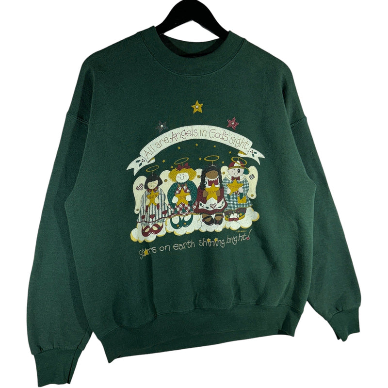 Vintage "All Are Angels In God's Sight" Crewneck