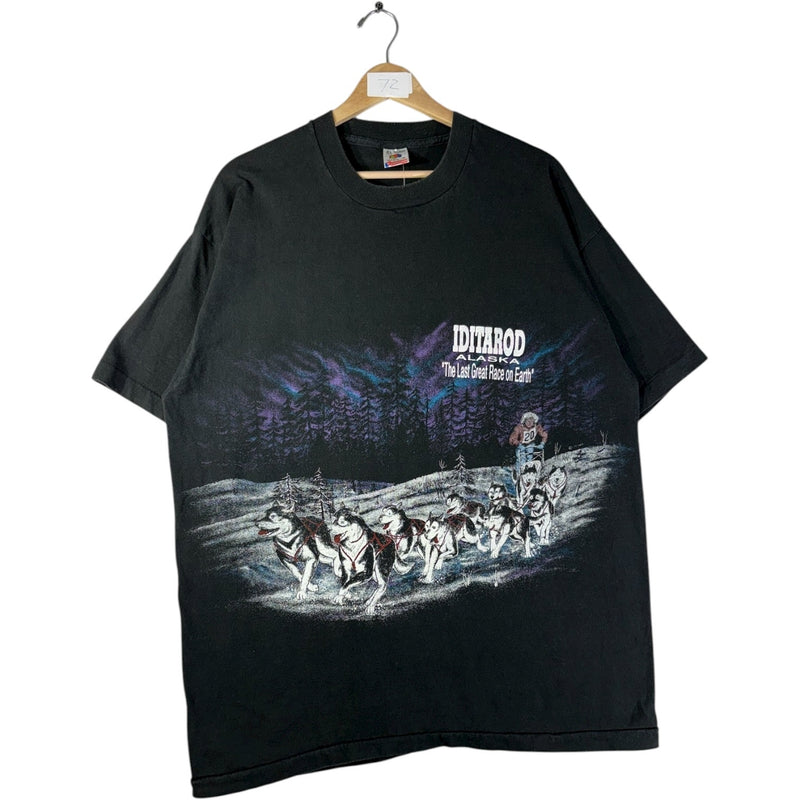 Vintage Iditarod Alaska Dog Sledding T-Shirt