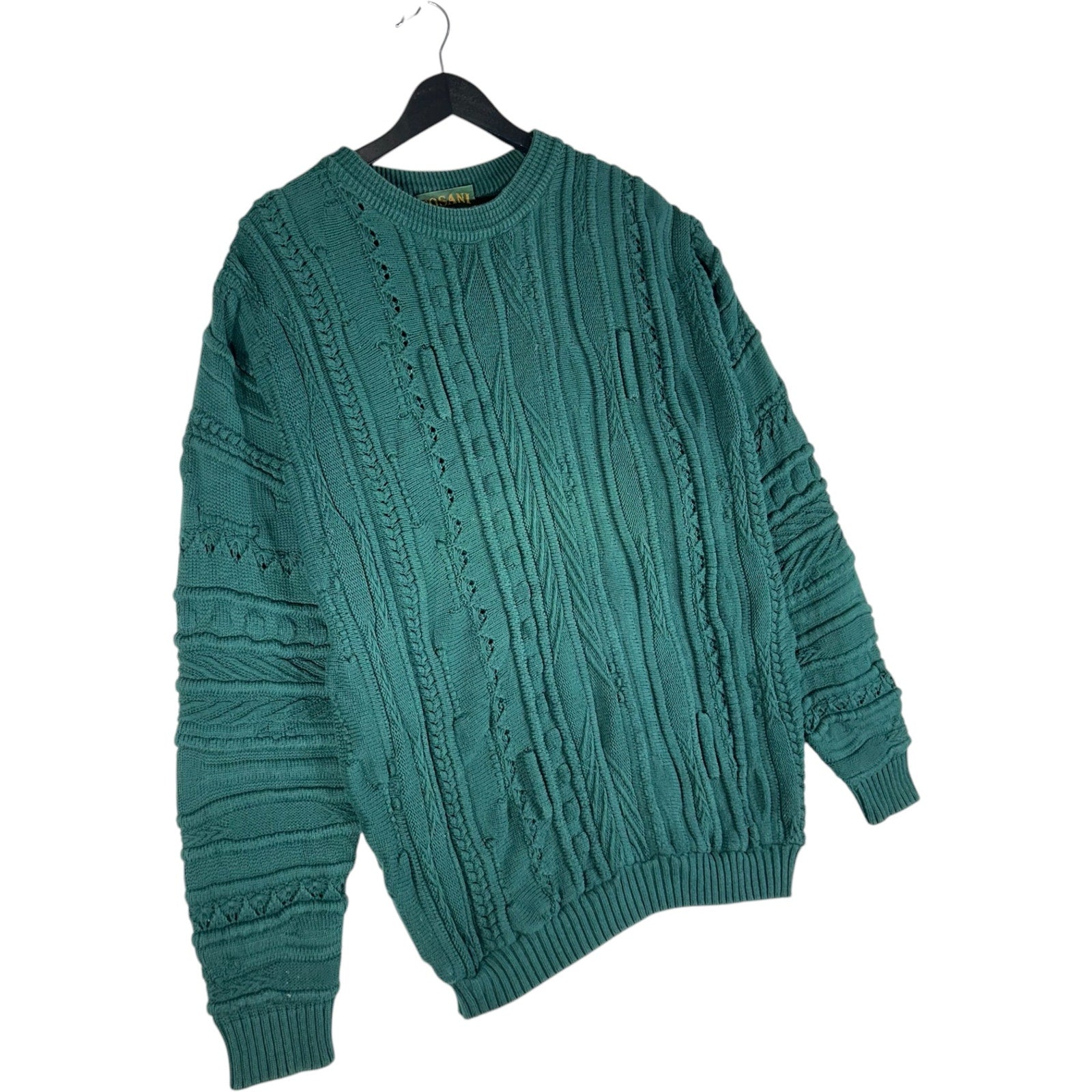 Vintage Tosani 3D Cable Knit Sweater