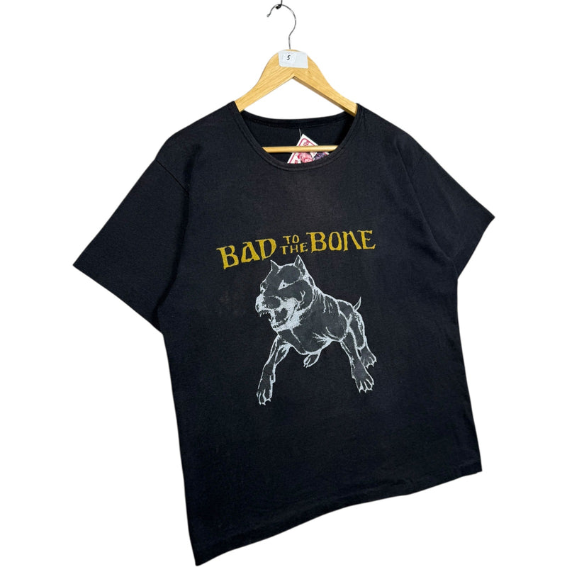 Vintage Bad to the Bone Dog Graphic T-Shirt