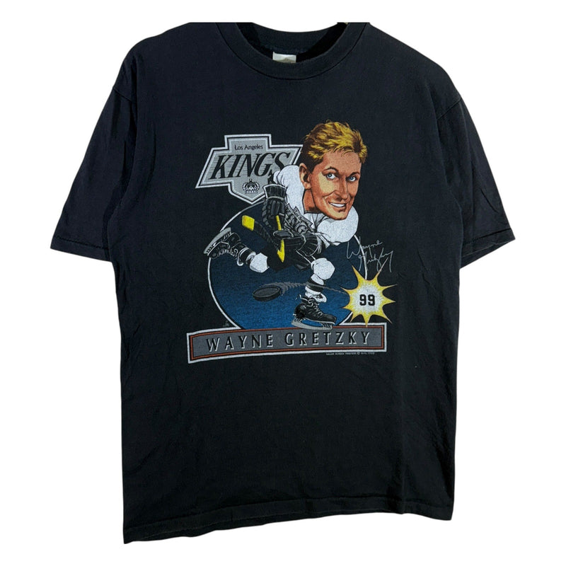 Vintage Los Angeles Kings #99 Wayne Gretzky NHL Tee 1988