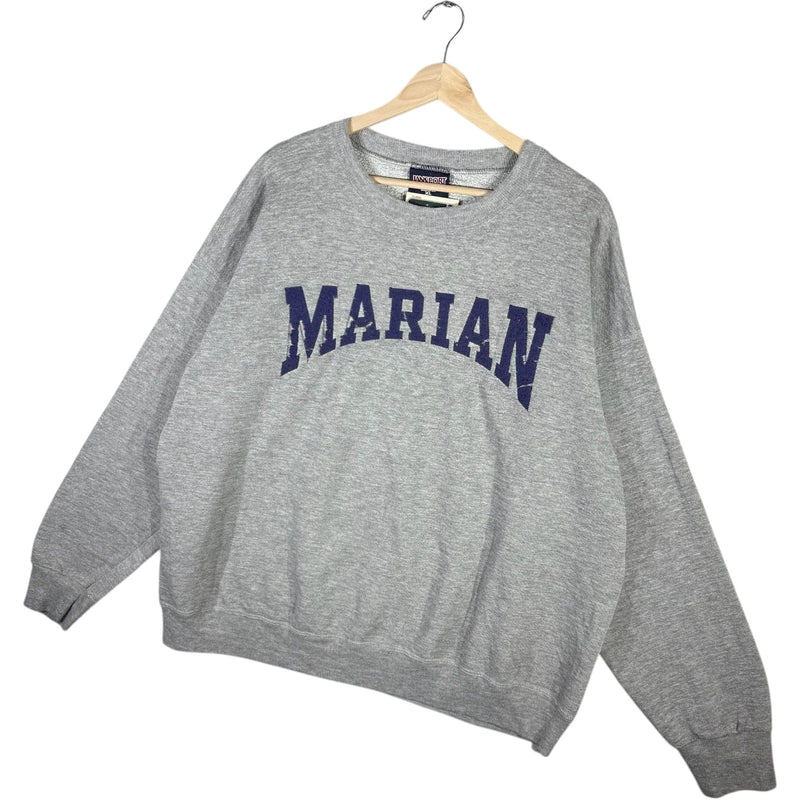 Vintage Marian University Arch Spellout Pullover Crewneck