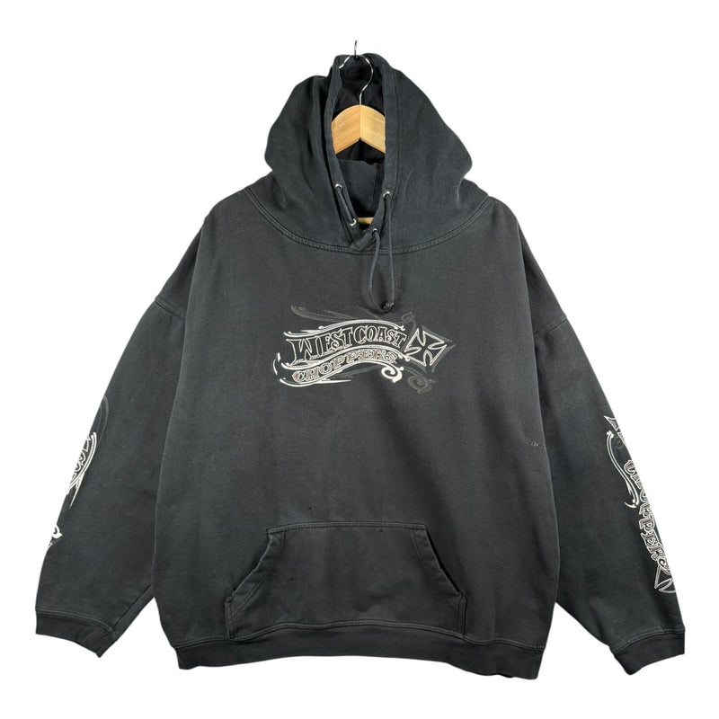 Vintage West Coast Choppers Biker Graphic Pullover Hoodie