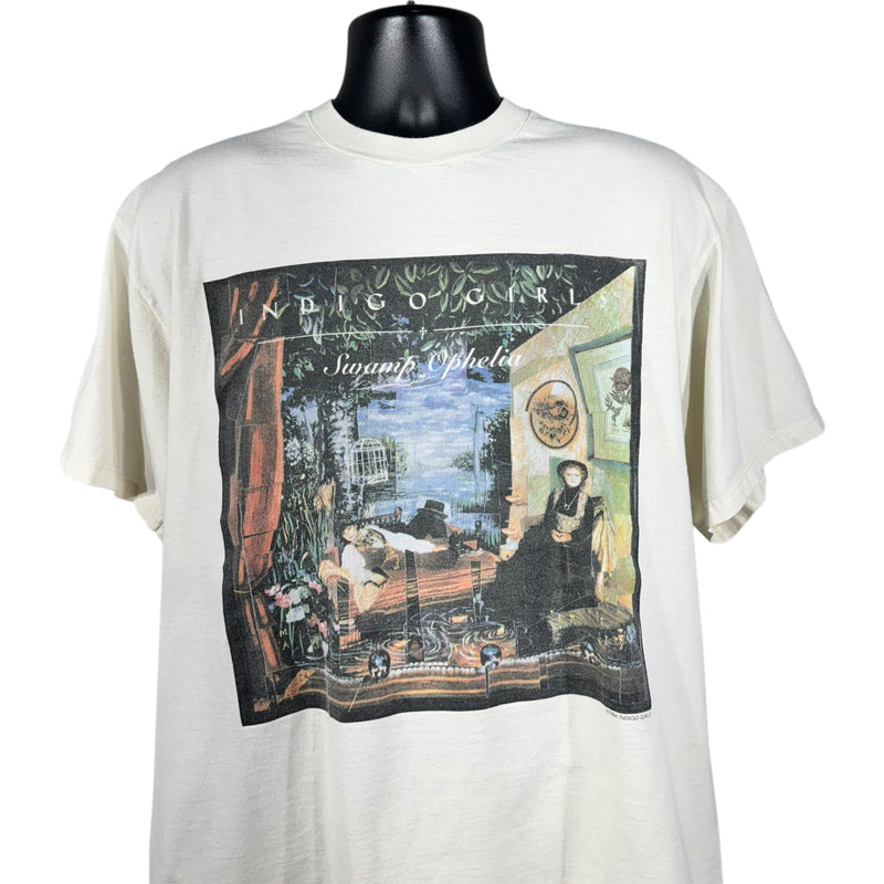 Vintage Indigo Girls Swamp Ophelia Art Tee 1994