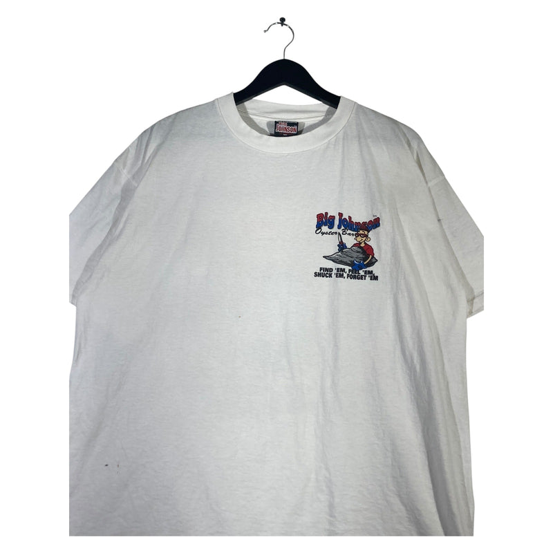 Vintage Big Johnson Oyster Bar Short Sleeve T-Shirt