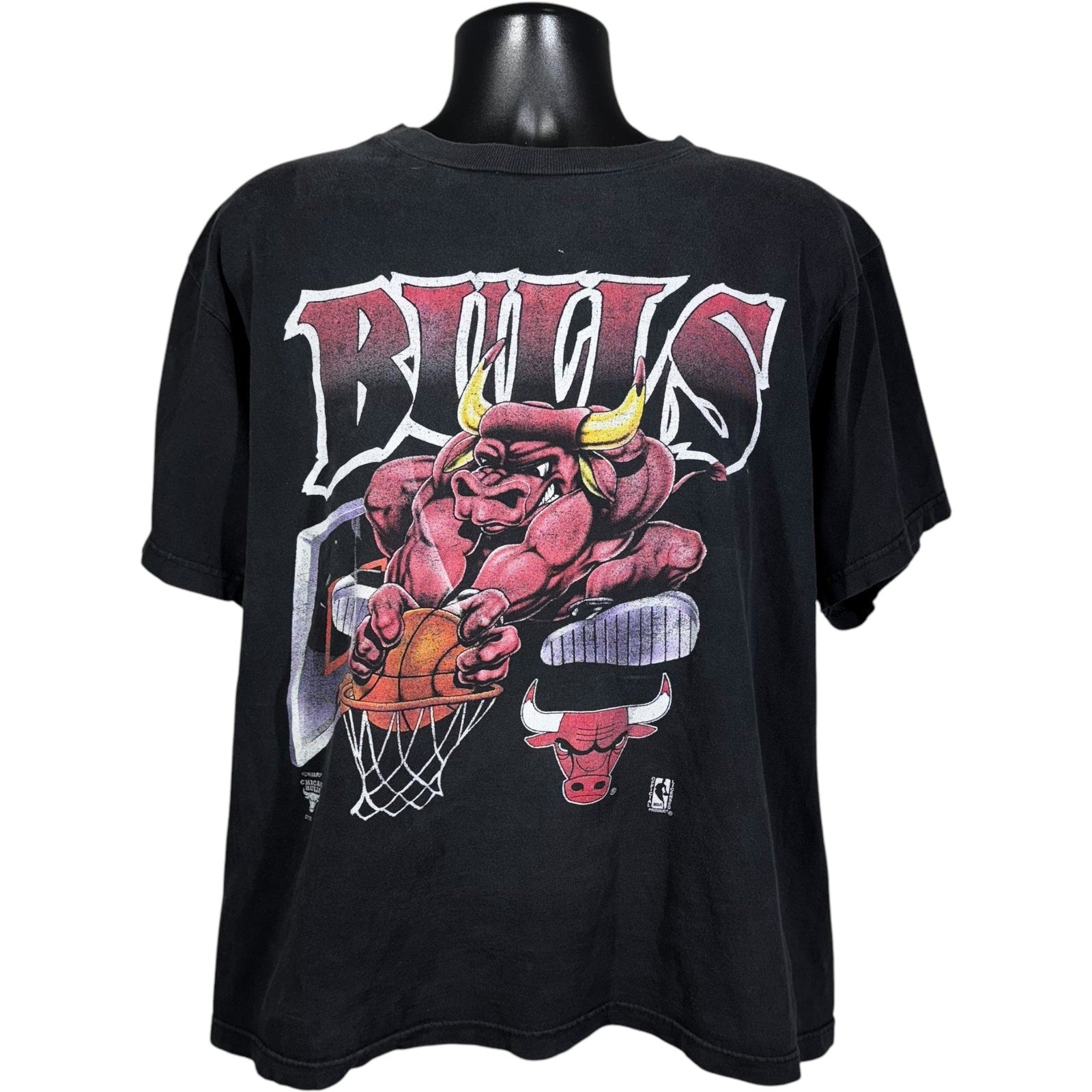 Vintage Chicago Bulls Slam Dunk Graphic Tee