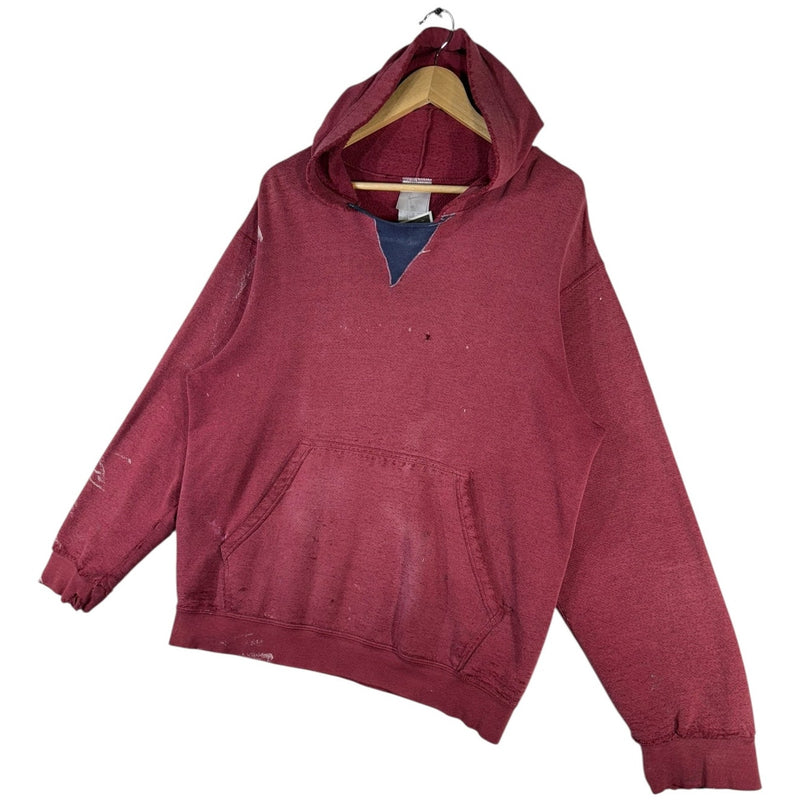 Vintage Nike Cut & Sew Center Swoosh Hoodie