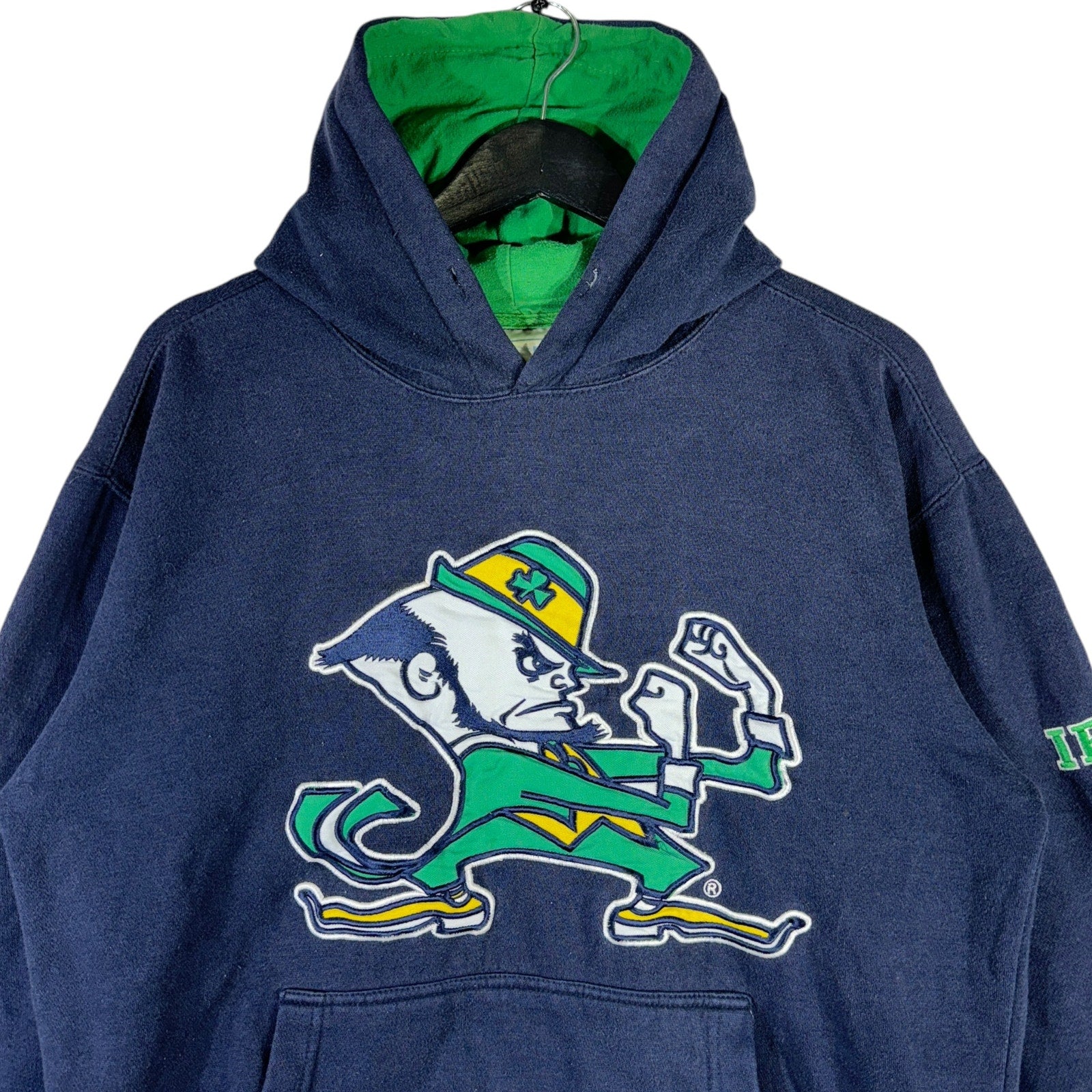 Vintage Notre Dame Green offers Hoodie