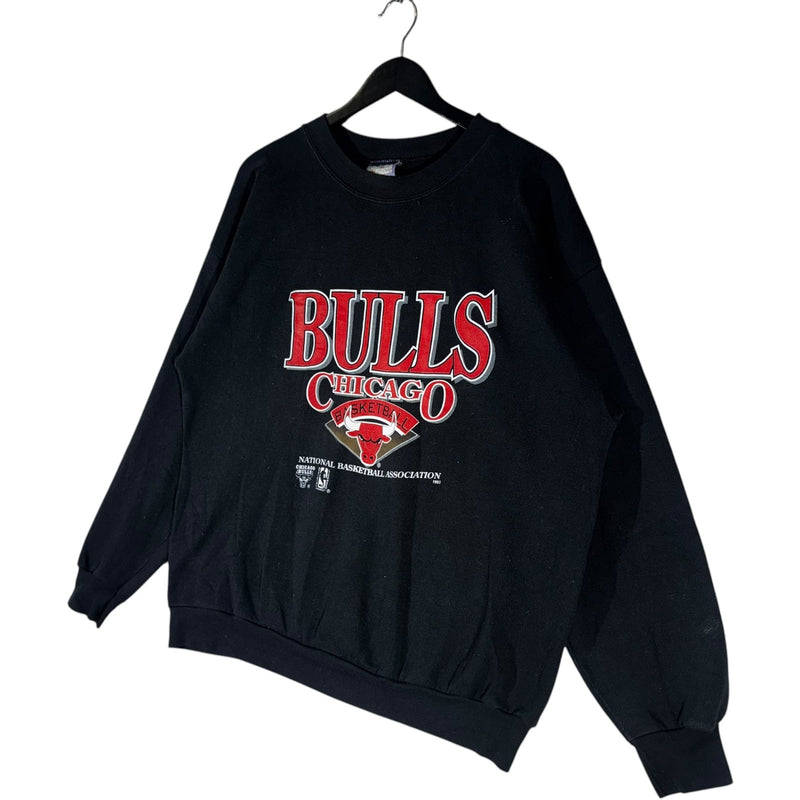 Vintage NBA Chicago Bulls Spell Out Graphic Crewneck 1993