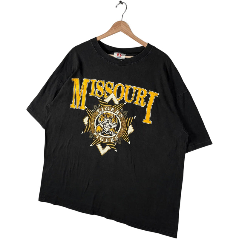 Vintage University of Missouri Tigers Large Spellout Logo Tee