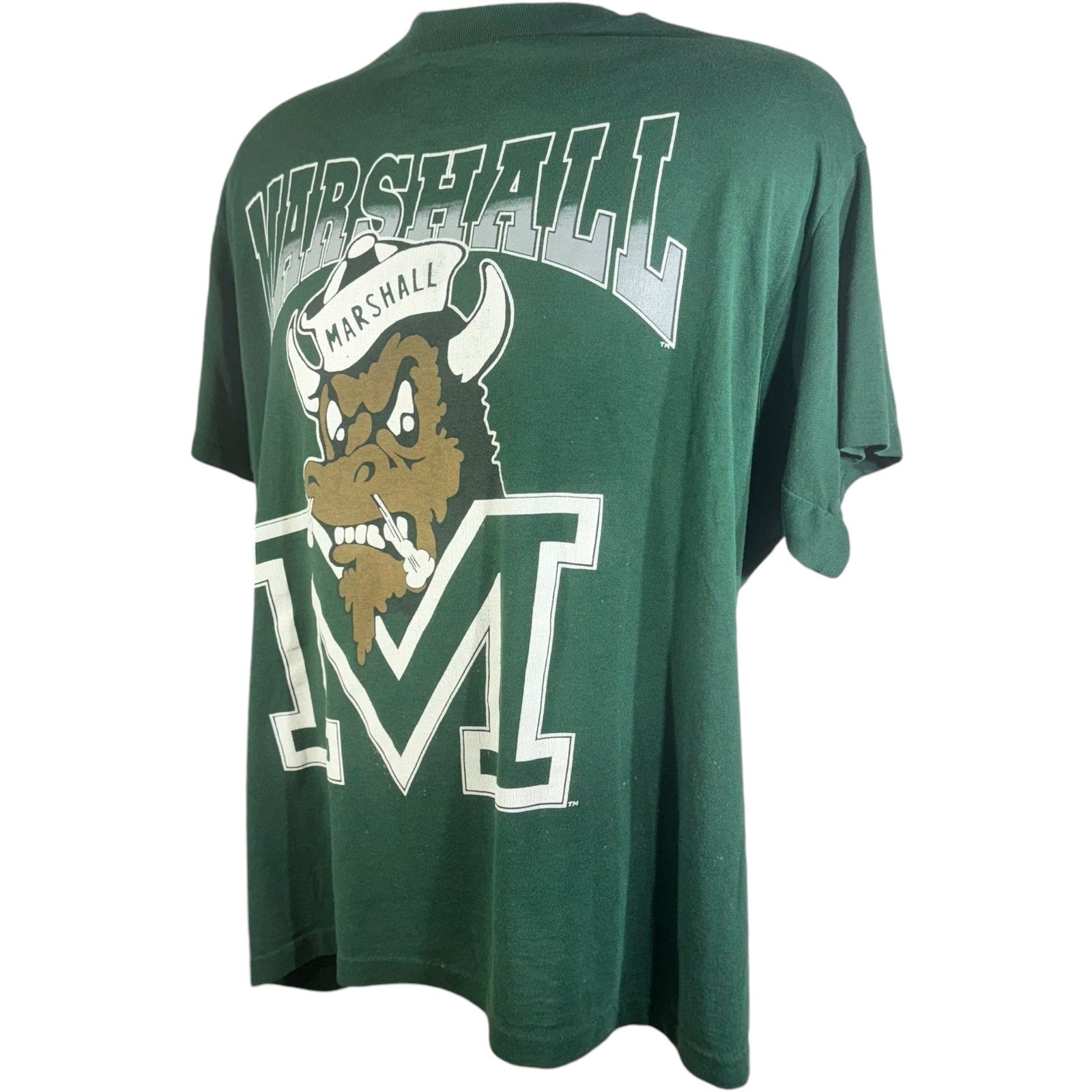 Vintage Marshall University Mascot Tee