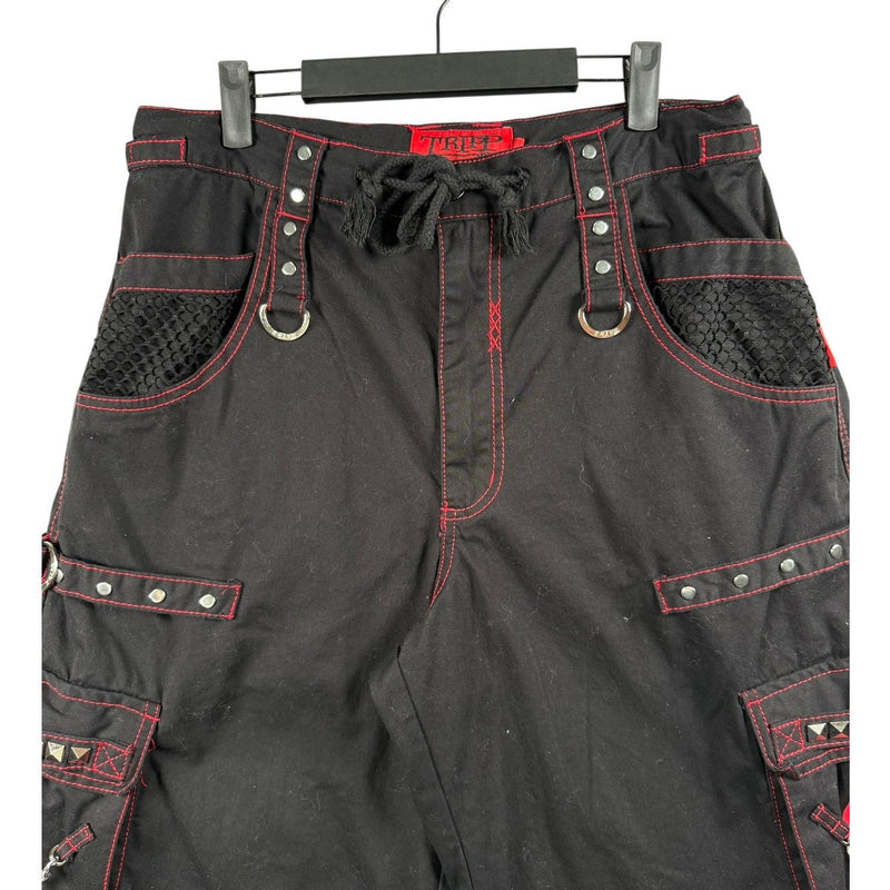Vintage Tripp NYC Goth Cargo Shorts 35