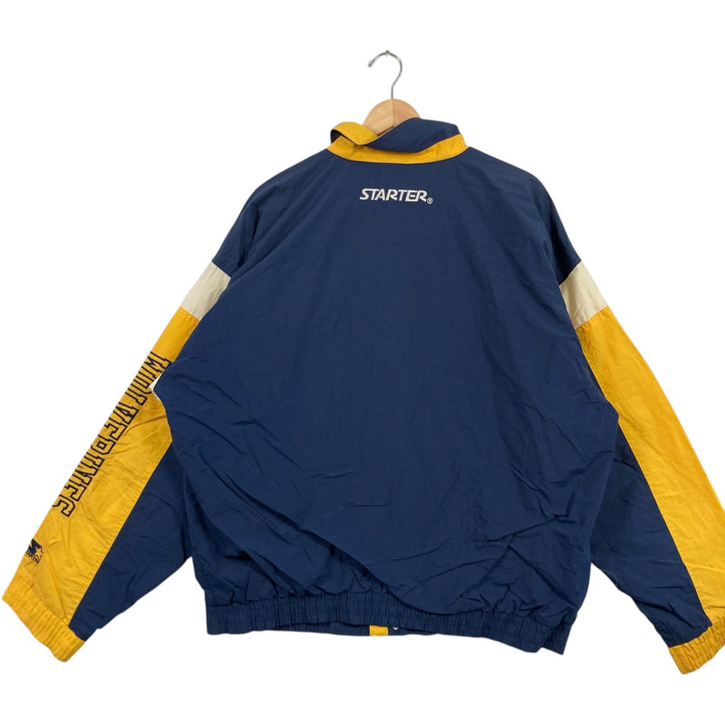 Vintage Starter University Of Michigan Puffer Jacket XL