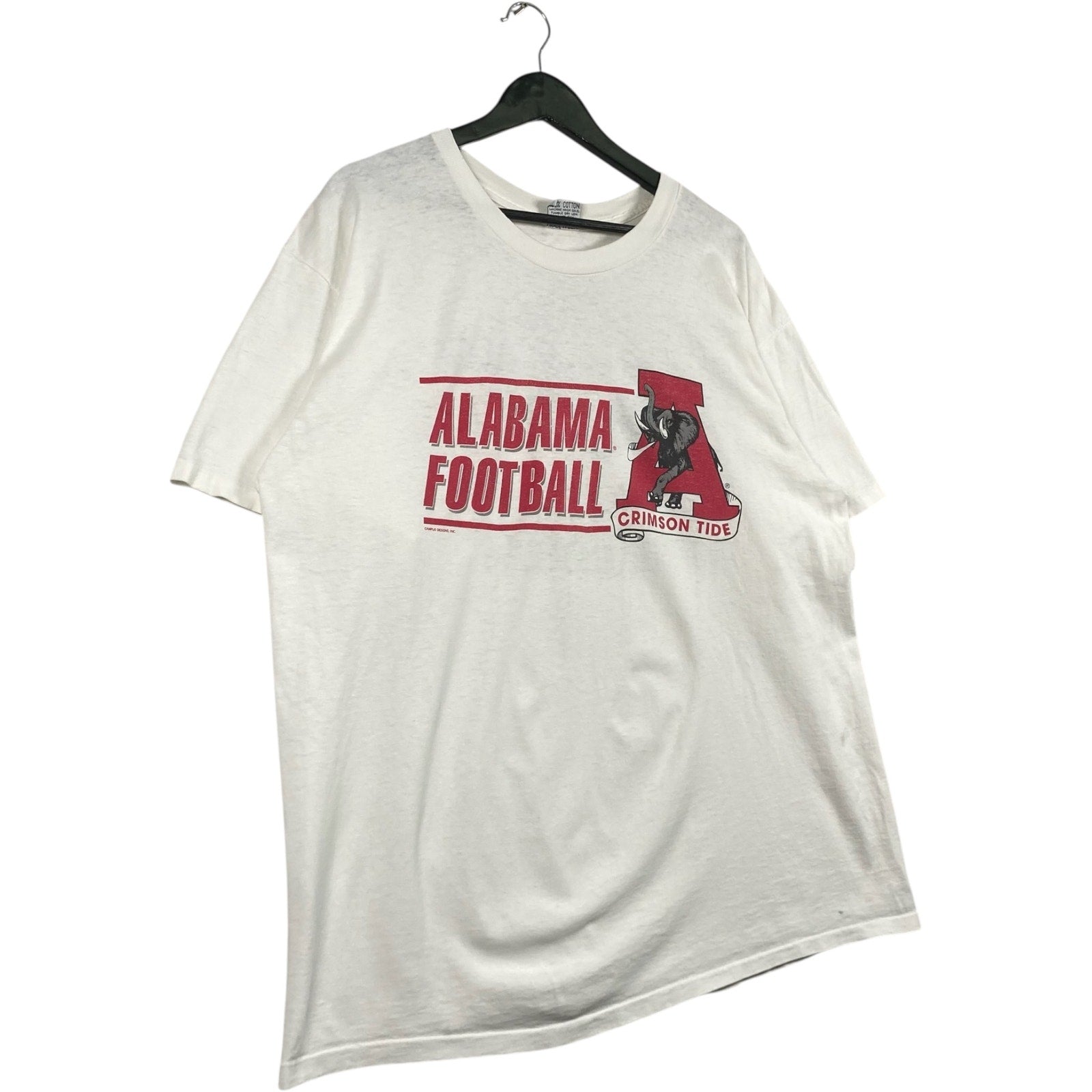 Vintage University Of Alabama Crimson Tide Football Tee