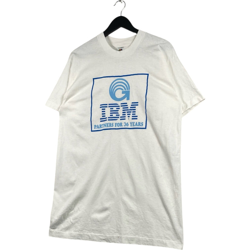 Vintage IBM "Partners for 36 Years" Tee