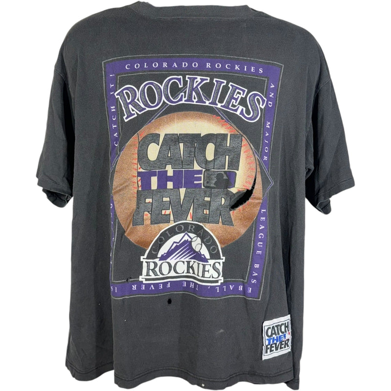 Vintage Colorado Rockies "Catch The Fever" Tee