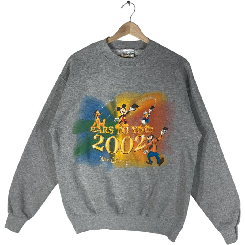 Vintage Disney "Ears To You!" Mickey Mouse Crewneck 2002