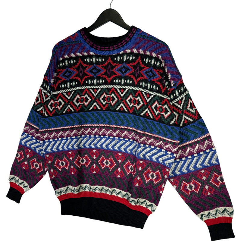 Vintage Geometric Pattern Sweater NWT