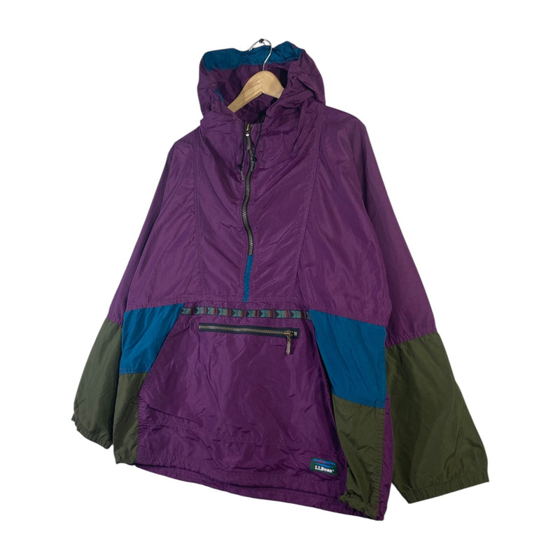 Vintage L.L. Bean Colorblock Anorak Light Jacket