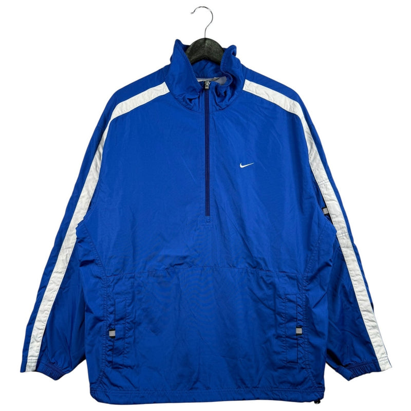 Vintage Nike Swoosh Chest Logo Quarter Zip Track Jacket