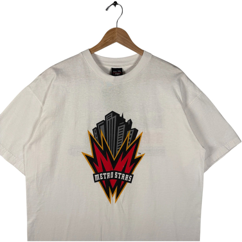 Vintage New York MetroStars Promo MLS Tee