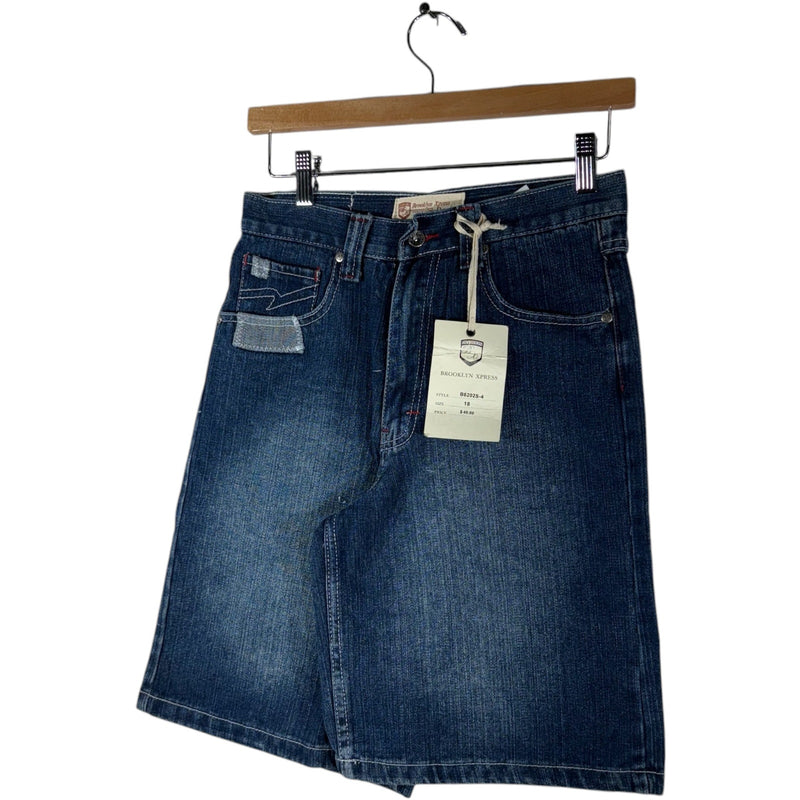Vintage Brooklyn Xpress Denim Shorts 28 NWT