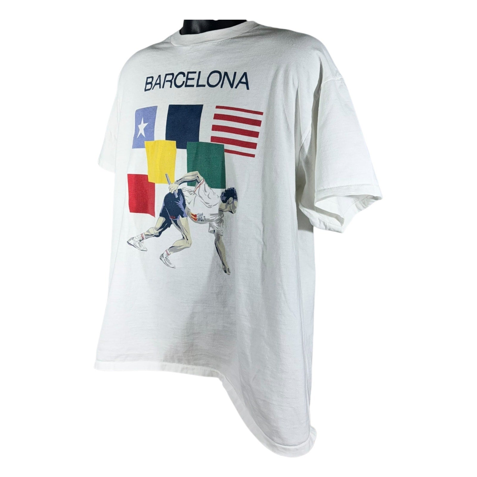 Vintage Barcelona Track Tee