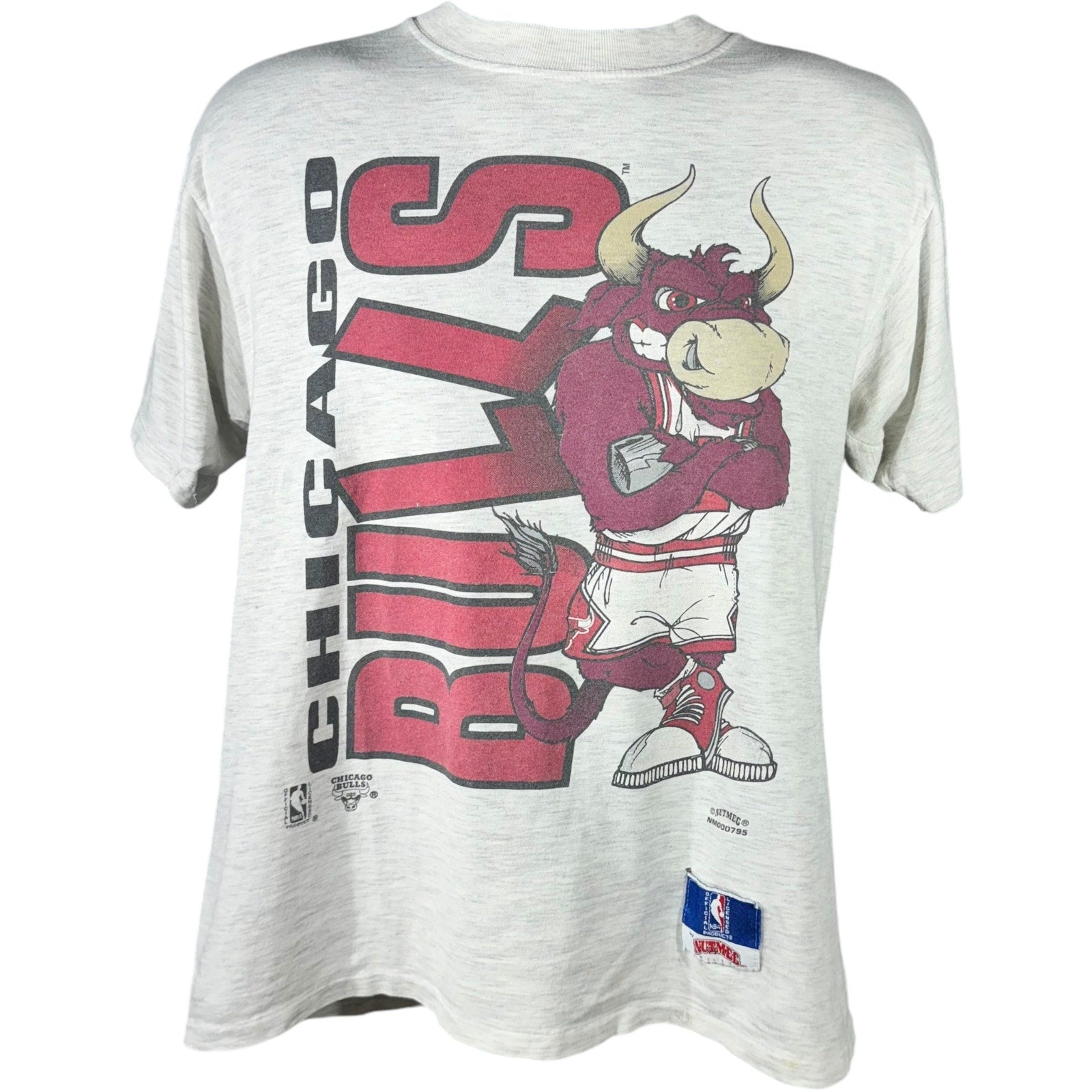 Vintage Nutmeg Chicago Bulls Continuation Tee