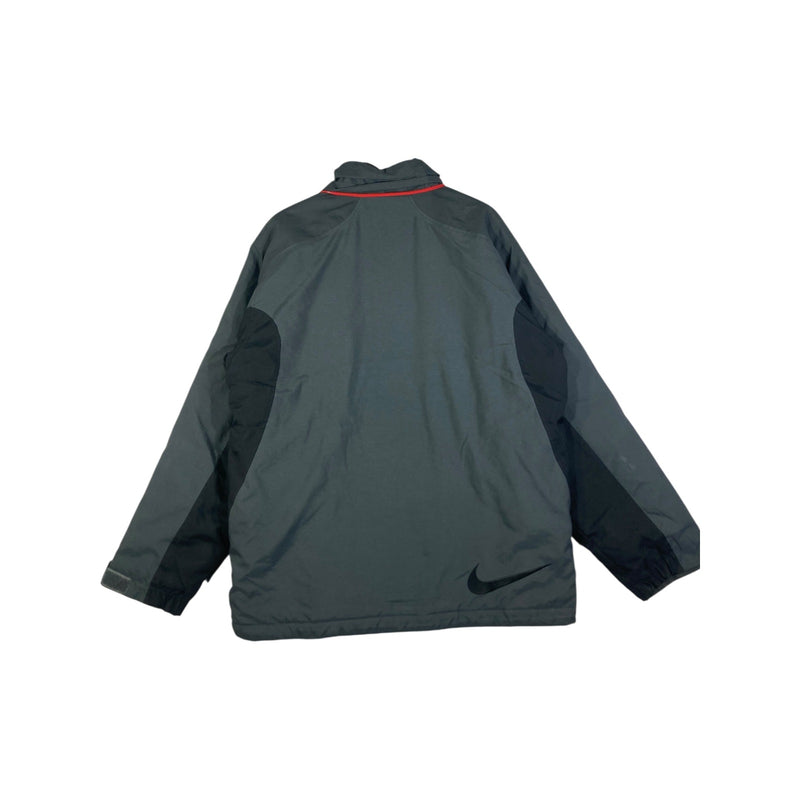 Vintage Nike Swoosh Chest Logo Full Zip Windbreaker