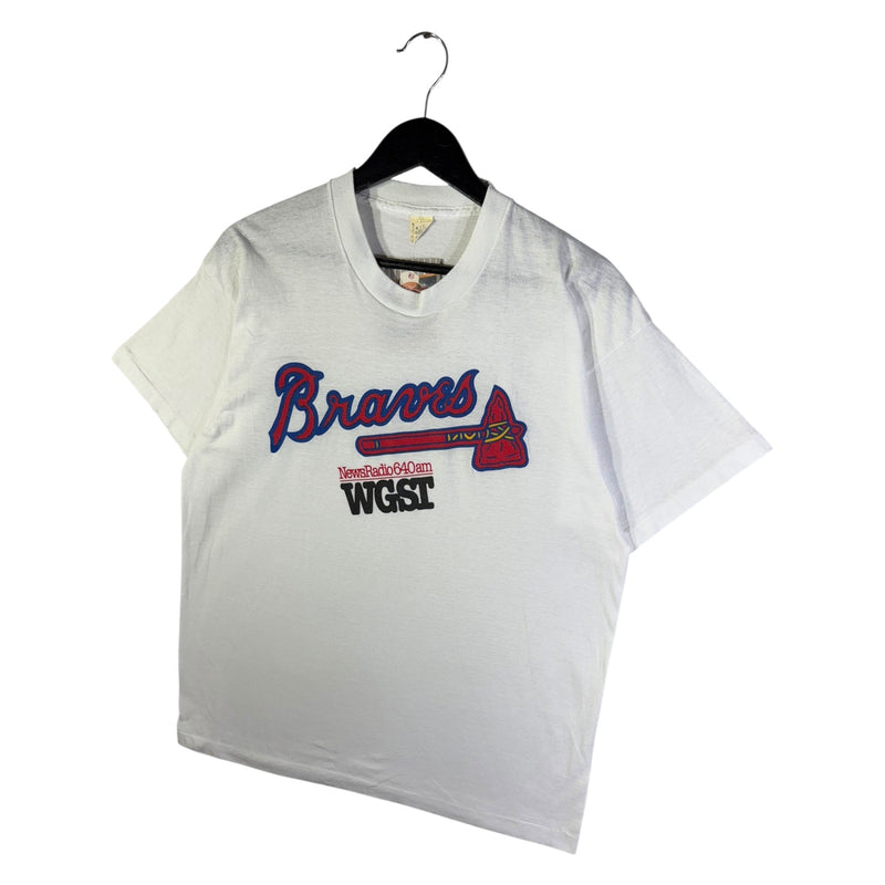 Vintage Atlanta Braves WGST Radio MLB T-Shirt