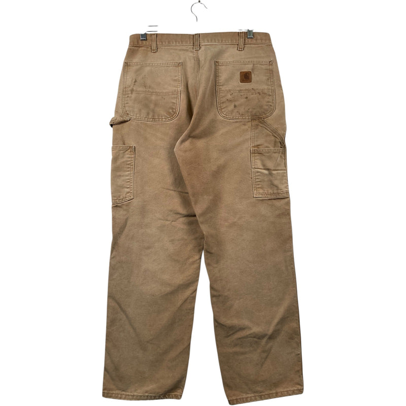 Vintage Carhartt Canvas Carpenter Pants 34x32