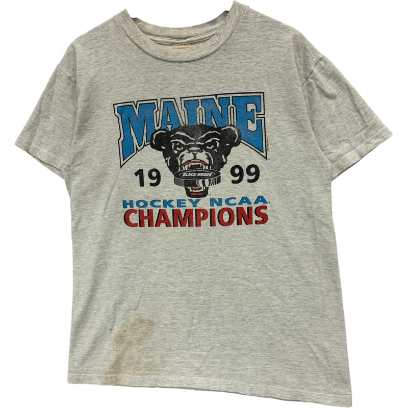 Vintage Maine Hockey Champions Tee 90s