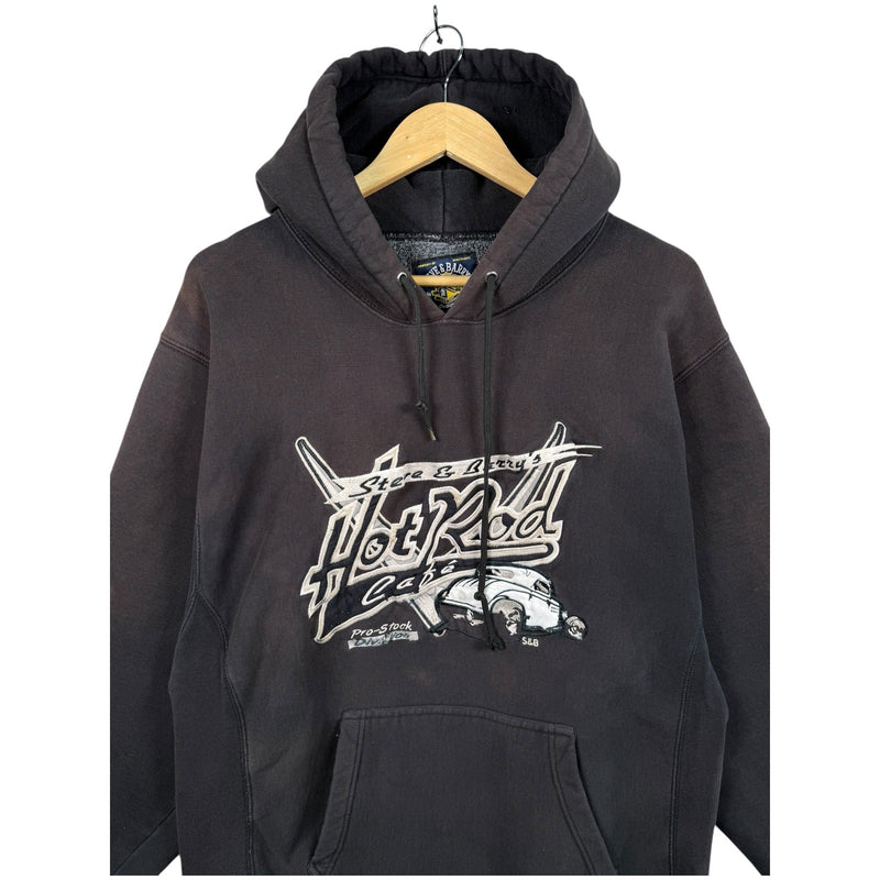 Vintage Steve & Barry's Hot Rod Cafe Hoodie