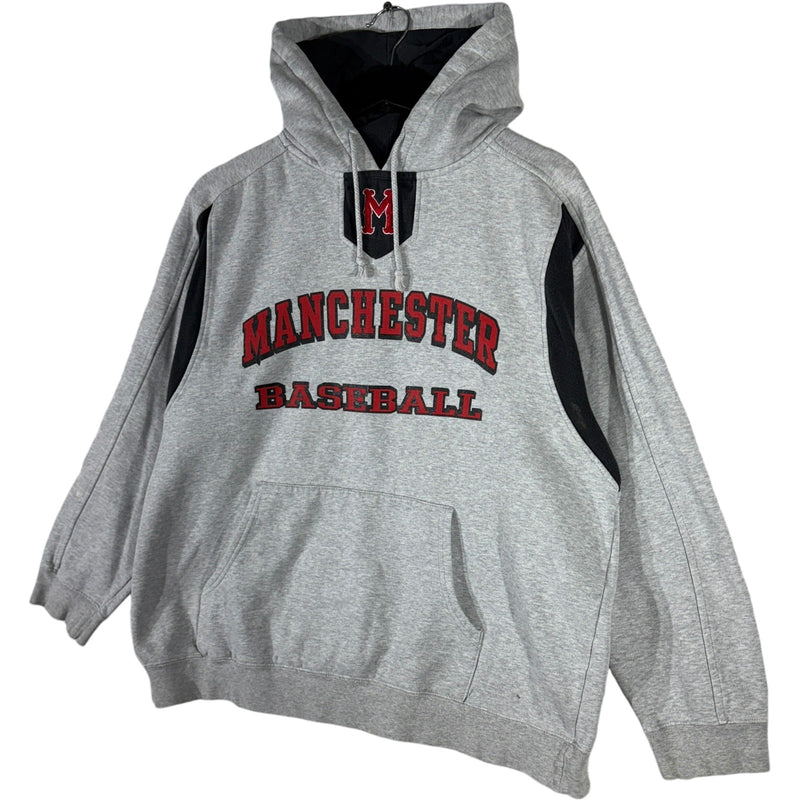 Vintage Manchester Baseball Hoodie